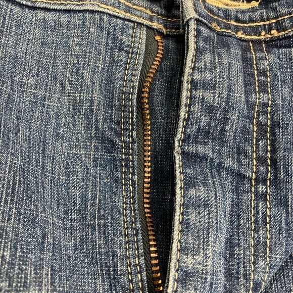 GLORIA VANDERBILT Women’s Jeans Size14P hand measures smaller Blue High Rise - Picture 11 of 13